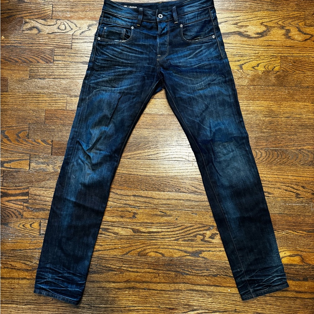 G star Raw men’s radar slim jeans 32x34.